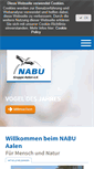 Mobile Screenshot of nabu-aalen.de